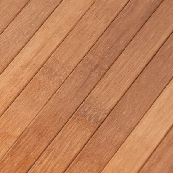 négyszögletű természetes bambusz szőnyeg 80 x 300 cm