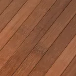 négyszögletű barna bambusz szőnyeg 80 x 300 cm