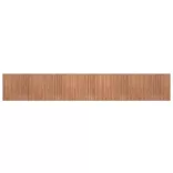 négyszögletű természetes bambusz szőnyeg 80 x 1000 cm