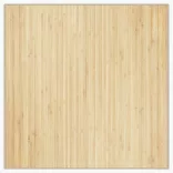 világos természetes bambusz négyzet alakú szőnyeg 100 x 100 cm