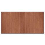 négyszögletű barna bambusz szőnyeg 100 x 200 cm