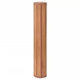 négyszögletű természetes bambusz szőnyeg 100 x 400 cm