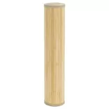 négyszögletű világos természetes bambusz szőnyeg 100 x 400 cm