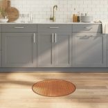 kerek természetes bambusz szőnyeg 60 cm