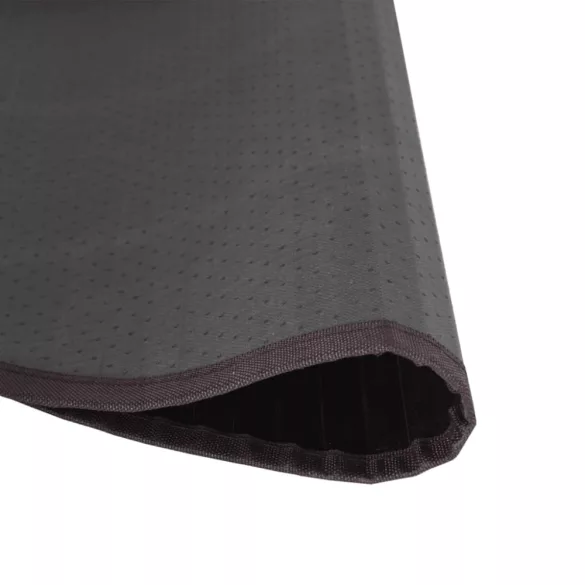 kerek sötétbarna bambusz szőnyeg 60 cm