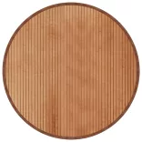 kerek természetes bambusz szőnyeg 80 cm
