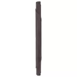 kerek sötétbarna bambusz szőnyeg 80 cm