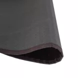 kerek sötétbarna bambusz szőnyeg 80 cm