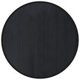 kerek fekete bambusz szőnyeg 100 cm