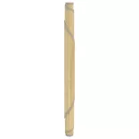 kerek világos természetes bambusz szőnyeg 100 cm