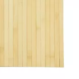 világos természetes bambusz térelválasztó szélessége 600 cm magassága 165 cm