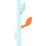 kék porszórt vas ruhafogas 172 cm