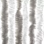 világosszürke és fehér zsenília rovarfüggöny 90 x 220 cm