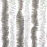 világosszürke és fehér zsenília rovarfüggöny 100x220 cm