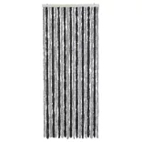 zöld és fekete zsenília rovarfüggöny 56 x 200 cm