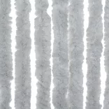 szürke zsenília rovarfüggöny 90x200 cm