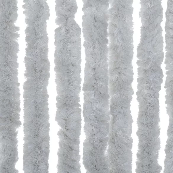 szürke zsenília rovarfüggöny 90x200 cm
