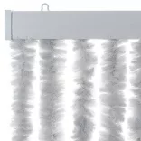 szürke zsenília rovarfüggöny 90x220 cm
