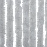 szürke zsenília rovarfüggöny 100 x 200 cm
