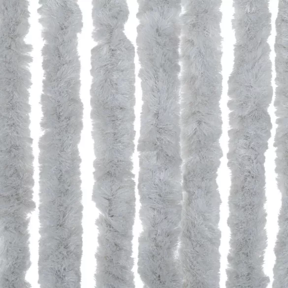 szürke zsenília rovarfüggöny 100 x 200 cm
