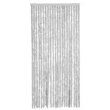 szürke zsenília rovarfüggöny 100x220 cm