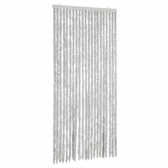 szürke zsenília rovarfüggöny 100 x 230 cm