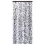 barna és bézs zsenília rovarfüggöny 100 x 200 cm