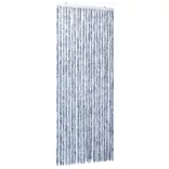 ezüst zsenília rovarfüggöny 100 x 200 cm