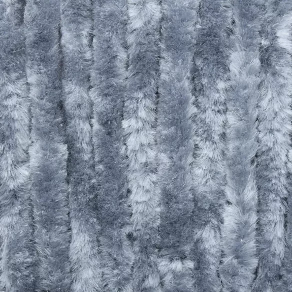 ezüst zsenília rovarfüggöny 100 x 200 cm