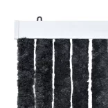 antracitszürke zsenília rovarfüggöny 100 x 200 cm