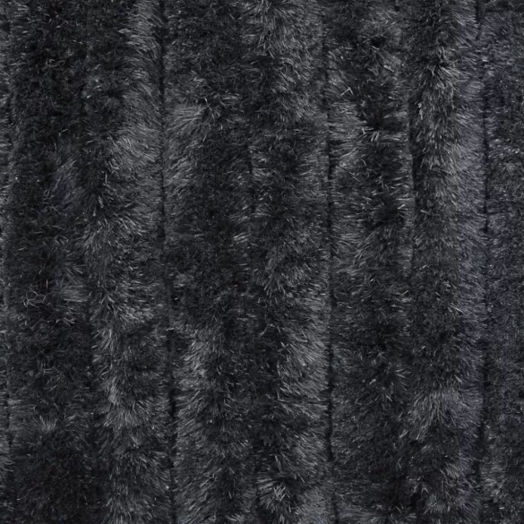 antracitszürke zsenília rovarfüggöny 100 x 230 cm