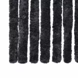 antracitszürke zsenília rovarfüggöny 100 x 230 cm