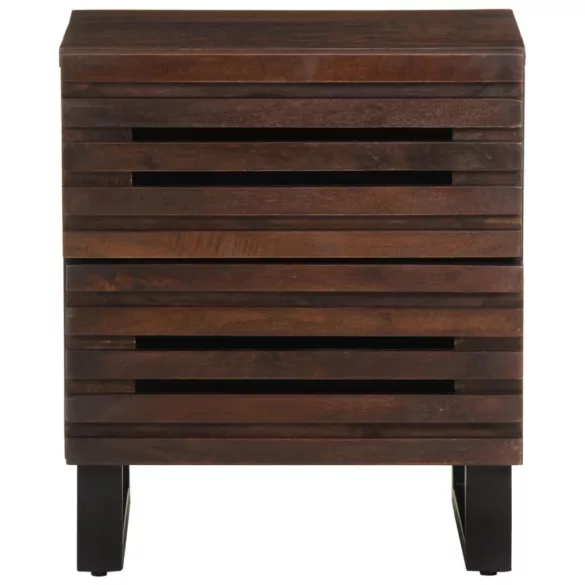 tömör mangófa éjjeliszekrény 40 x 34 x 46 cm