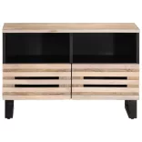 fehér tömör mangófa TV-szekrény 70 x 34 x 46 cm