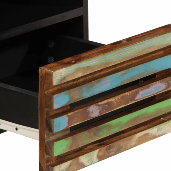 tömör akácfa TV-szekrény 70 x 34 x 46 cm