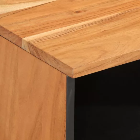 tömör akácfa éjjeliszekrény 40 x 34 x 46 cm