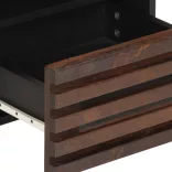 tömör mangófa éjjeliszekrény 40 x 34 x 46 cm