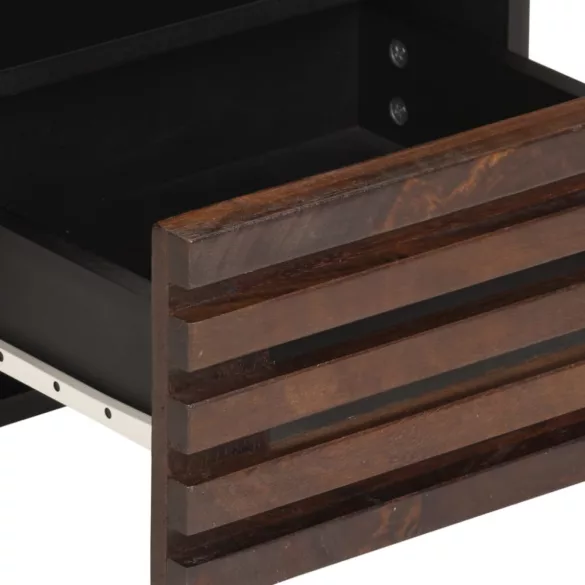 tömör mangófa éjjeliszekrény 40 x 34 x 46 cm