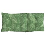 4 db levélmintás oxford szövet magas háttámlájú székpárna