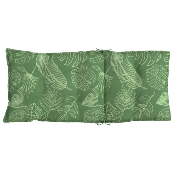 4 db levélmintás oxford szövet magas háttámlájú székpárna