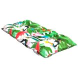 2 db többszínű oxford szövet alacsony háttámlájú székpárna