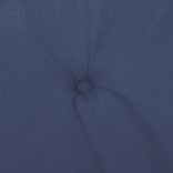 2 db tengerészkék szövet magas háttámlájú székpárna