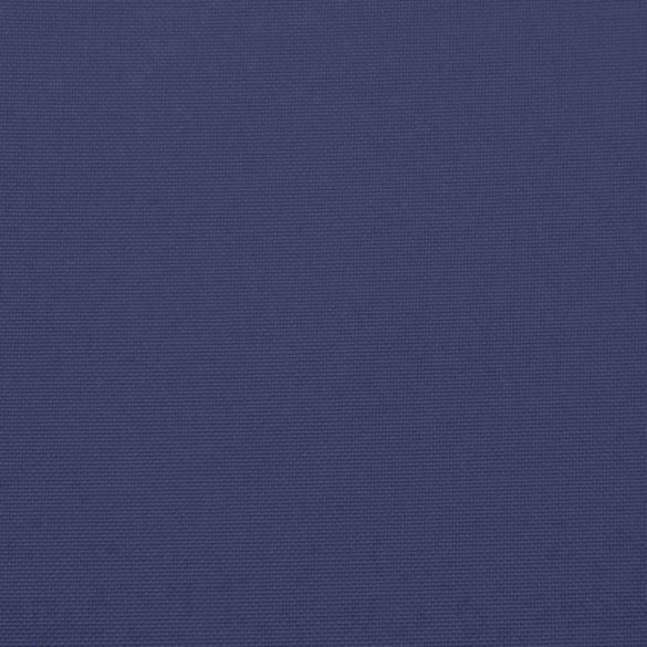 4 db tengerészkék szövet magas háttámlájú székpárna