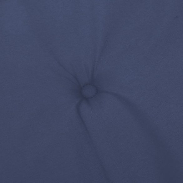 4 db tengerészkék szövet alacsony háttámlájú székpárna