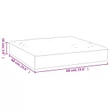 levélmintás oxford szövet raklappárna 60x60x9,5 cm