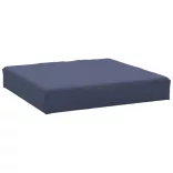 tengerészkék oxford szövet raklappárna 60x60x9,5 cm