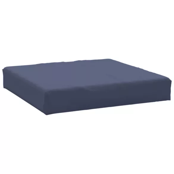 tengerészkék oxford szövet raklappárna 60x60x9,5 cm