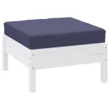 tengerészkék oxford szövet raklappárna 60x60x9,5 cm