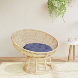 tengerészkék oxford-szövet kerek párna Ø 60 x 11 cm