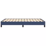 ágykeret matrac nélkül kék 120x190 cm szövet